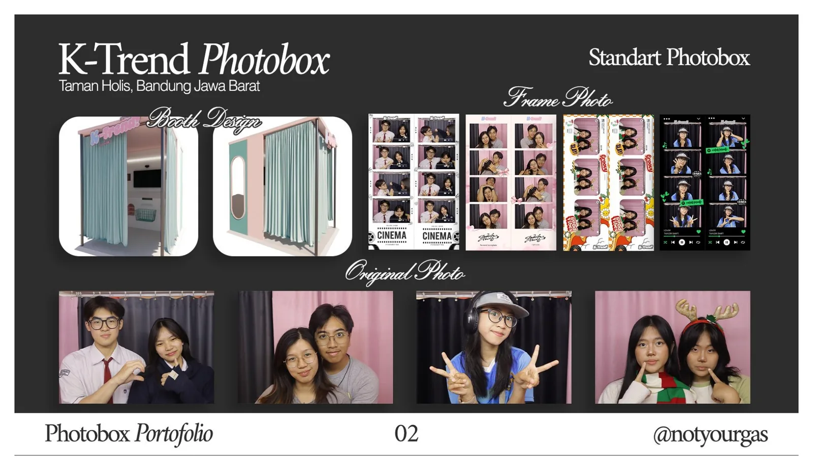Board arsip proyek K-Trend Photobox